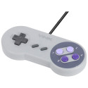 Controle Pc Usb Nintendo Super Nes - Retrô - Vinik Snes